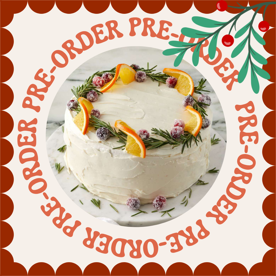 Floating Farmshop Christmas Cake - READ DESCRIPTION BEFORE ORDERING!