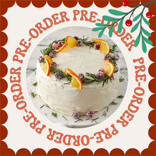 Floating Farmshop Christmas Cake - READ DESCRIPTION BEFORE ORDERING!